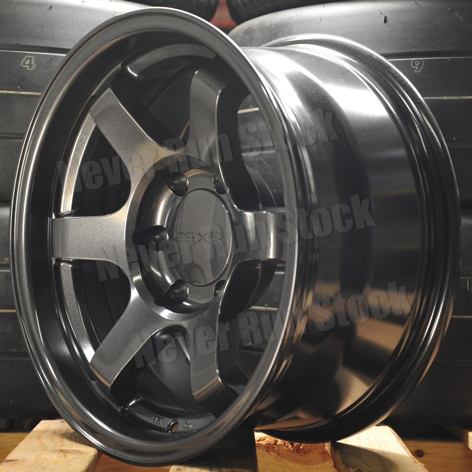 9SIX9 SIX-1 17x8.5 6x139.7 6x5.5 -10 OFFSET CARBON GRAY TE 6