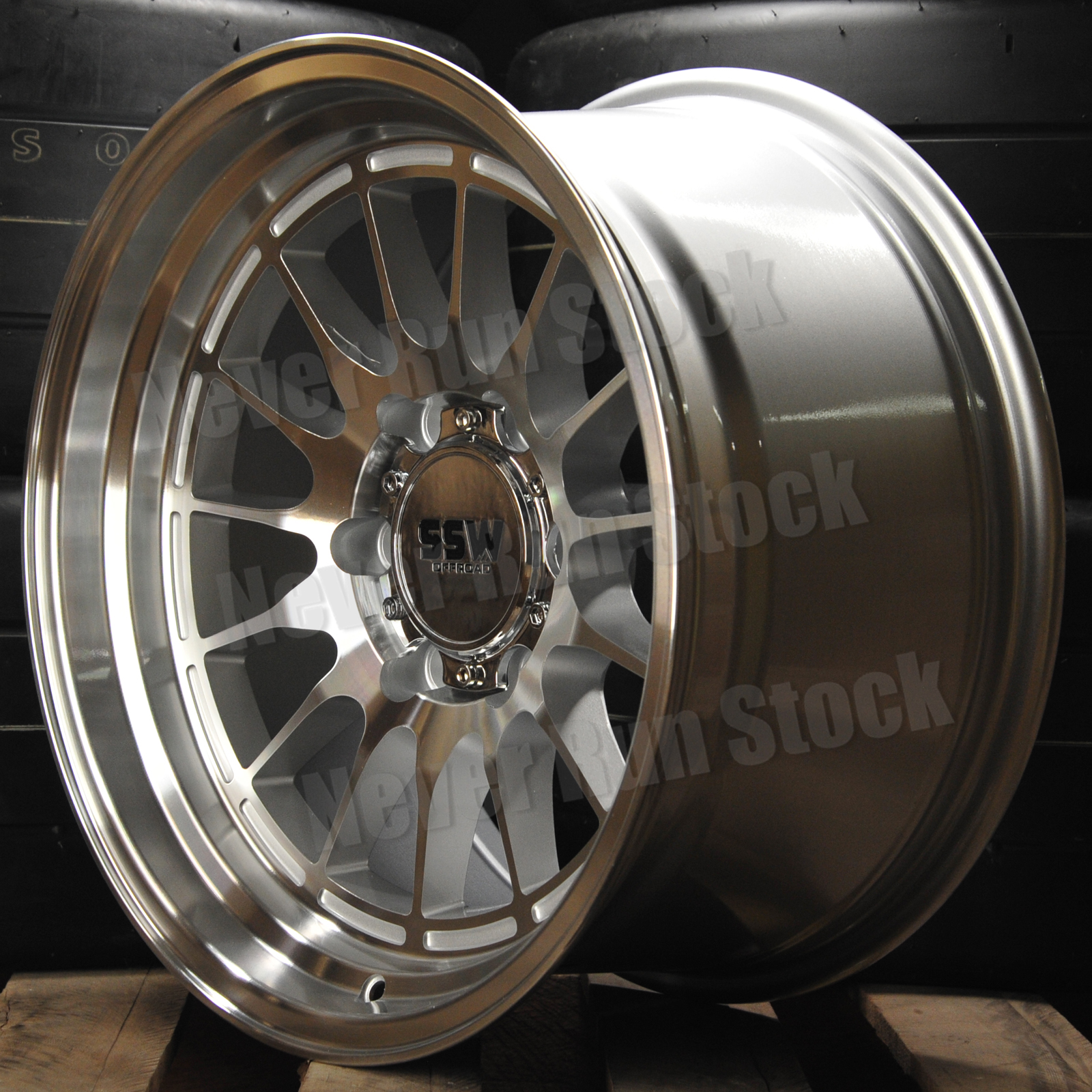 SSW OFFROAD Dakar 6x139.7 6x5.5 17x9 0 offset machine 15 spoke